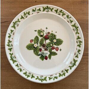 Portmeirion Summer Strawberries 10 3/8" Dinner Plate Made in England